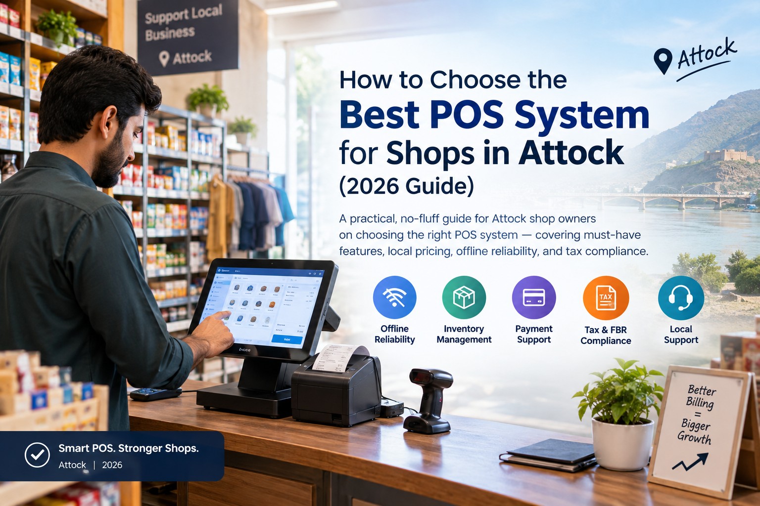 How to Choose the Best POS System for Shops in Attock (2026 Guide)